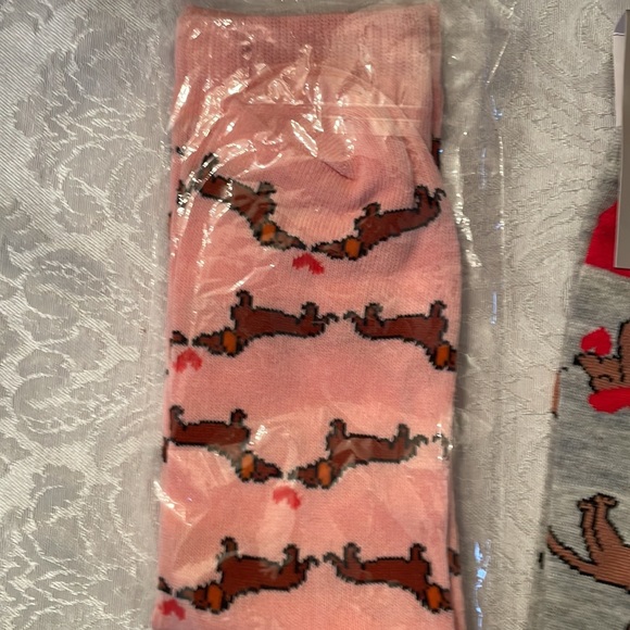 ✨Women Valentine’s Day themed dachshund socks. - Picture 3 of 5
